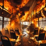 Горящ автобус