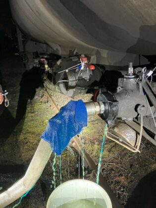 Кражба на гориво в Карнобат