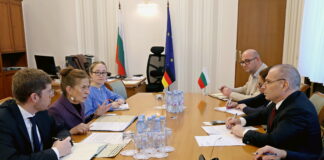 Гроздан Караджов и Ирене Планк