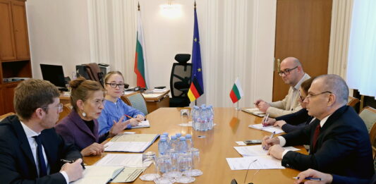 Гроздан Караджов и Ирене Планк