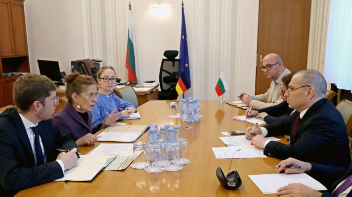 Гроздан Караджов и Ирене Планк