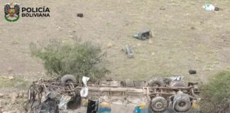 Катастрофа в Боливия