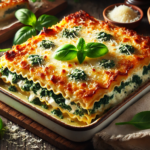 Кремообразна лазаня със спанак и рикота