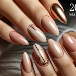 Бежови и карамелени нокти – топ тенденция за изискан маникюр Маникюр