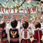 Деца с мартеници