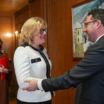 Н. Пр. Андреа Икич-Бьом и Даниел Митов