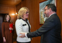 Н. Пр. Андреа Икич-Бьом и Даниел Митов