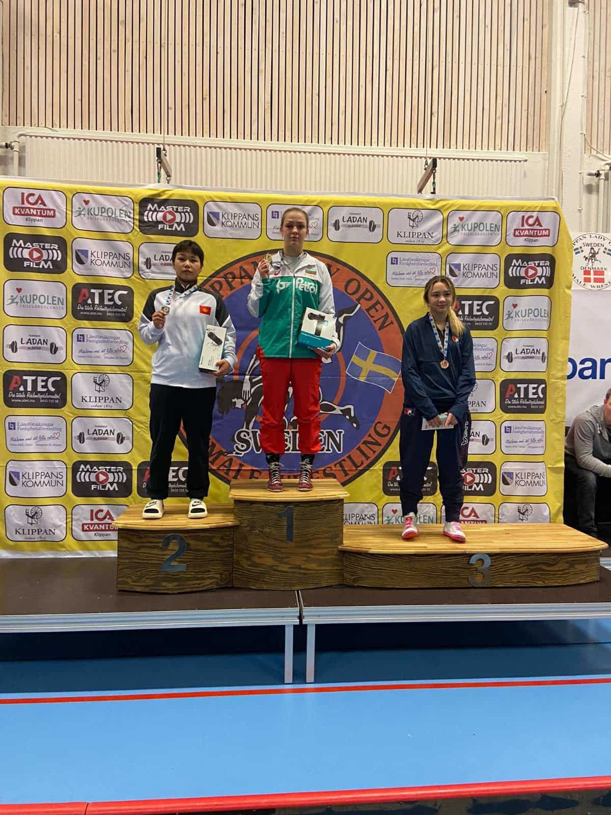 Националката на България и състезателка на ЦСКА – Олга Попова