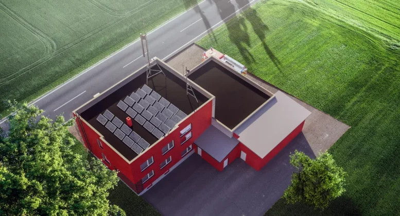 Обновяване на сградата на пожарната в Средец