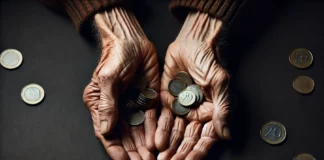 Бедност, пари, пенсионер