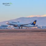 Самолет на Lufthansa