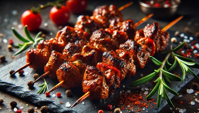 Шишчета от пилешки сърца