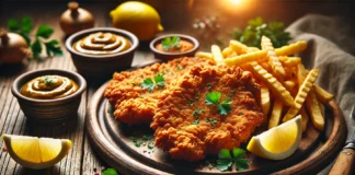 Свински шницели с горчица