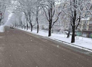 Сняг в Русе