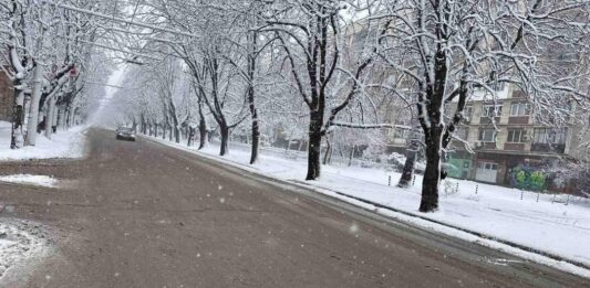 Сняг в Русе