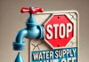Спиране на водата