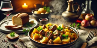 Свинско с картофи