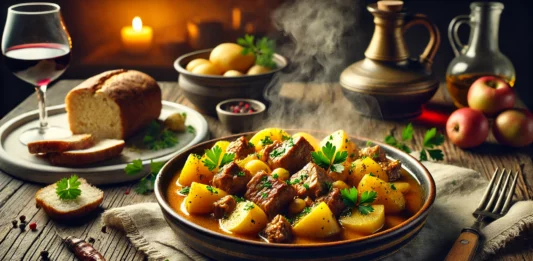 Свинско с картофи