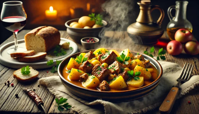 Свинско с картофи Свинско с картофи