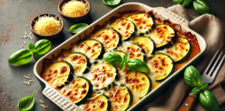 Тиквички с моцарела и пармезан