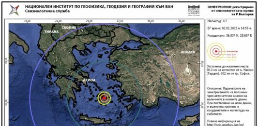 Земетресение в Гърция