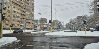 Зимна обстановка в Русе