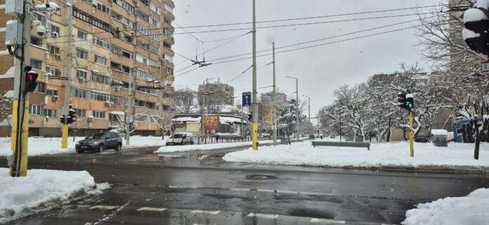 Зимна обстановка в Русе