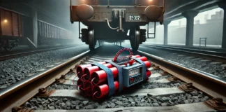 Бомбен атентат на жп гара