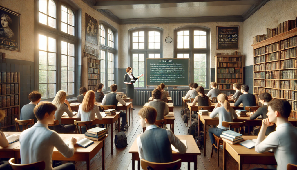 Литературата от всички предмети е едновременно и най мощният инструмент за