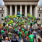 „Грийнпийс“ ще плати над 660 млн. долара за клевета срещу петролна компания Протест в Дакота