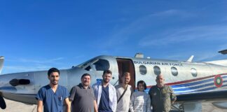 Екипът, транспортирал сърцето