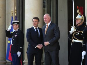 Еманюел Макрон и Росен Желязков