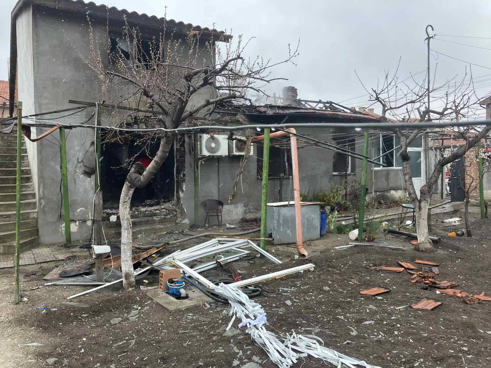 Огнената беда не признава граници Тя може да изпепели дом