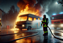 Горяща каравана