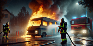 Горяща каравана