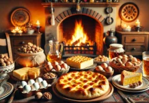 Сирни Заговезни – традиция с прошка и празнична трапеза с баница и халва Трапеза за Сирни Заговезни
