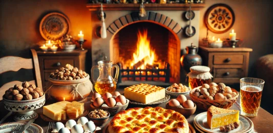 Трапеза за Сирни Заговезни