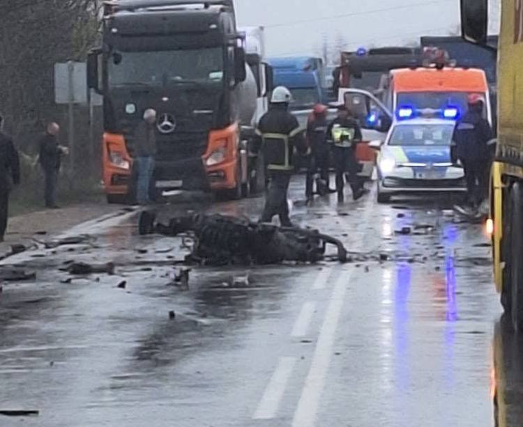 Тежка катастрофа е станала на пътя Враца – Монтана през