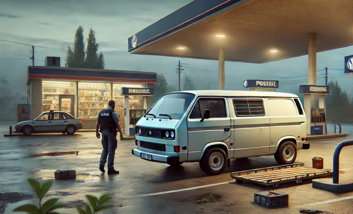 Кражба от бус край Видин