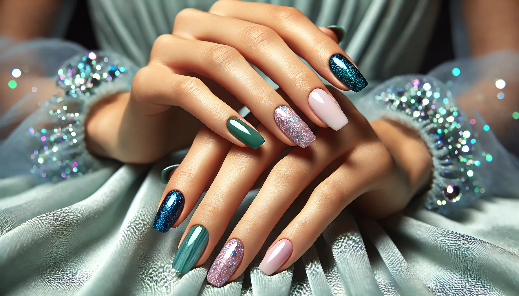 Маникюрът с кадифено стъкло е абсолютният хит за 2025 година