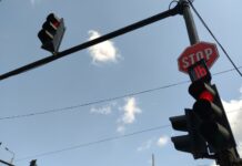 Монтират нов светофар в Русе