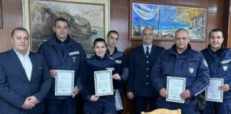 Наградени полицаи