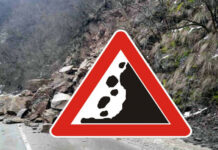 Ограничение заради свлачище