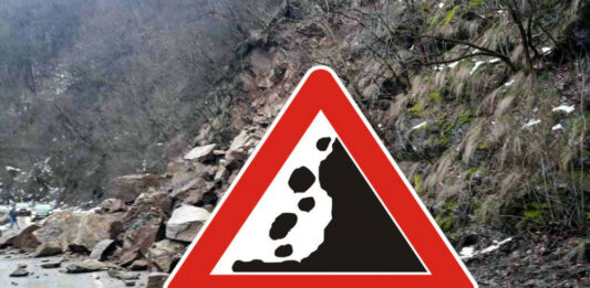 Ограничение заради свлачище