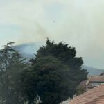 Пожар край Царево