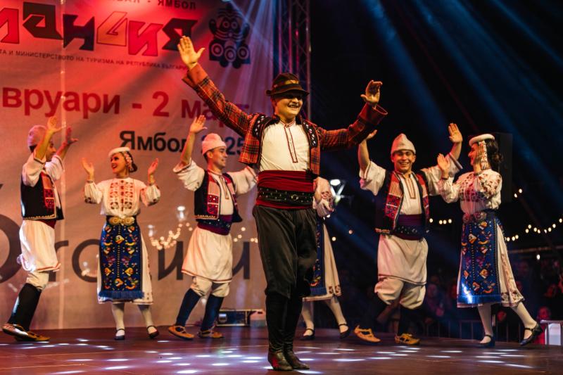 Фолклорният спектакъл на Национален фолклорен се превърна в едно от