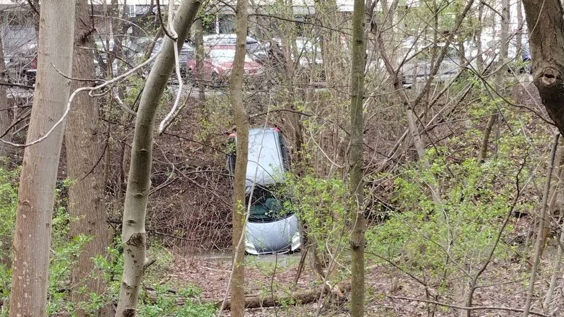 Автомобил е пропаднал в Перловска река съобщиха очевидци в За