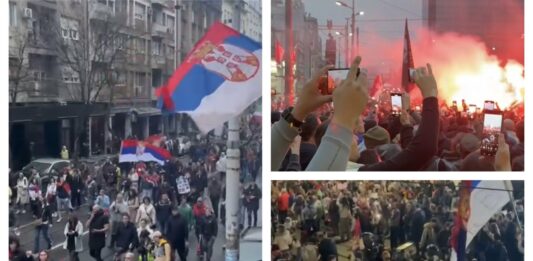 Протест в Сърбия