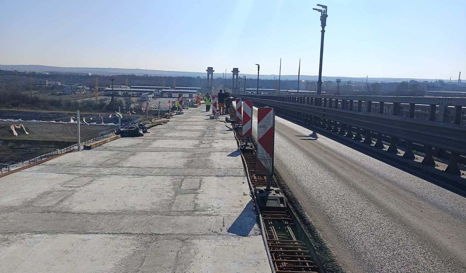 По график продължава основният ремонт на в 413 метровия участък в