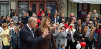 Румен Радев и Десислава Радева в Елхово